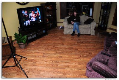 New hardwood floors