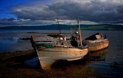 Abandoned Fishing Boats - Isle of Mull