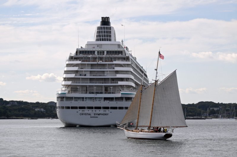 Crystal Symphony at Newport, RI