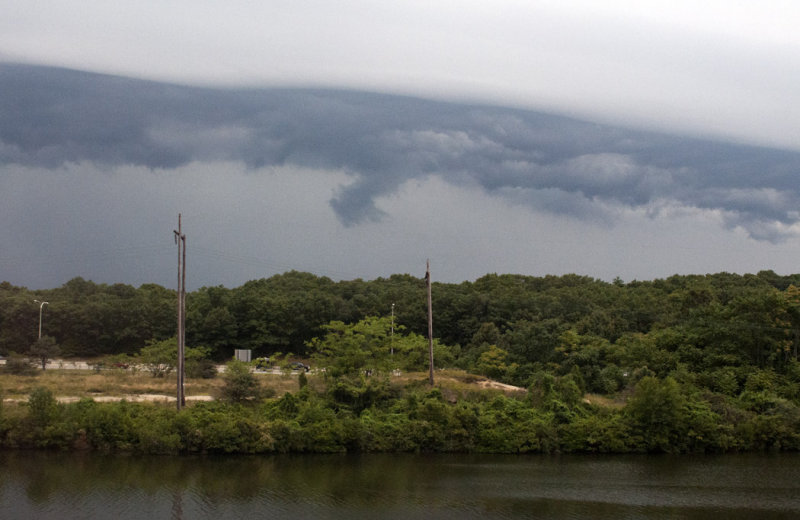 How nature says get indoors.