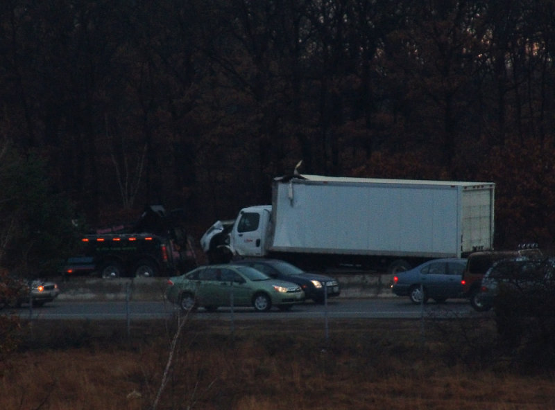 median one, truck nothing