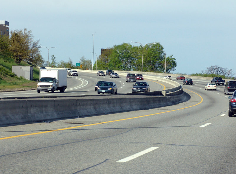 Thurbers Avenue curve