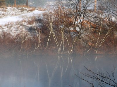 misty