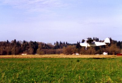 Me flying the Champ
