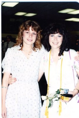 Ann Watkins and Sue Perez at EHS graduation