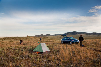 2nd Night Outside Wind River Range