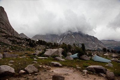 Sam and Tymuns tents in Morning