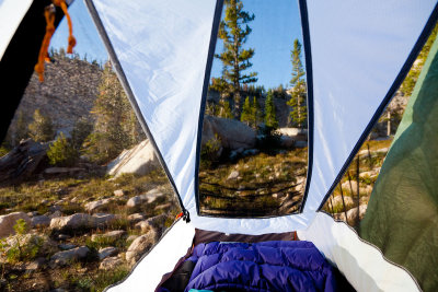 View from my tent