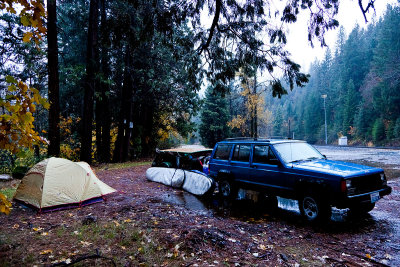 Camp by Shasta