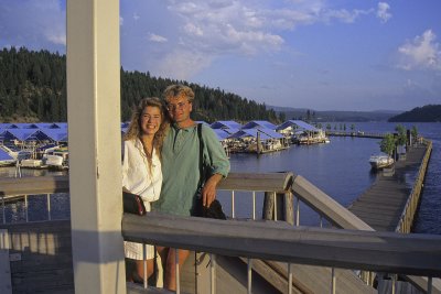 Erika and Me at Couer D Alene