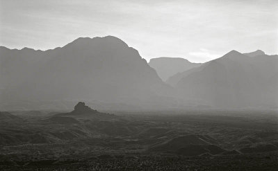 Chisos Mountains, Big Bend National Park, Texas   19801213