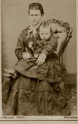  Annie McDonaghBickley and child