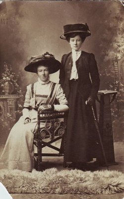 Ella McDonagh and Katie Dawson, cousins