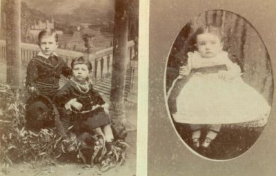  Cyrus Alves, Ethel Smith Bickley, Martha CE Bickley children of John and Annie Bickley