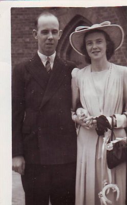 Wedding of Mildred and ian brown