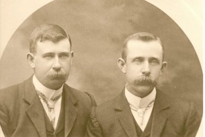 George Oswald Bickley and Cyrus Alves bickley, sons of Annie and John Bickley