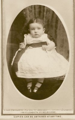  Martha Catherine Emma Bickley  1884 - 1909 daughter of Annie and John Bickley