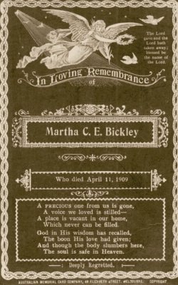 Martha Catherine Emma Bickley