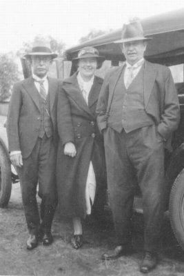 George Oswald Bickley, Eleanor Jean Halsall and John Herbert Bickley (1873 -  1942)