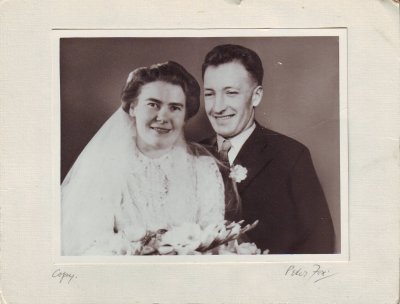 Jean Halsall andJames Mitchell's Wedding.