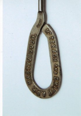 Close up of button hook, courtesy Mike Gatty