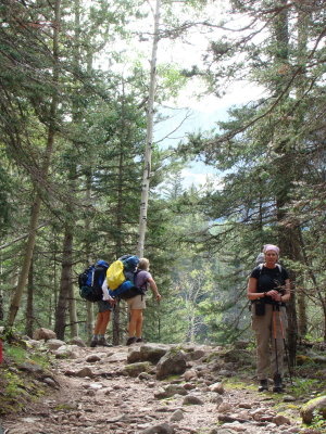 Mary and Some Random Hikers