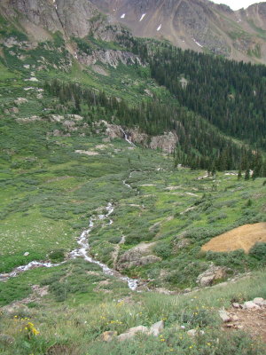 Flowing Down the Mountain