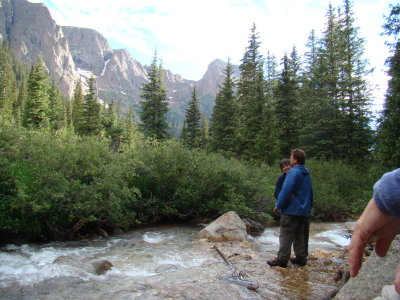 Geoffrey, Cindy, Needle Creek and Roberta's Hand