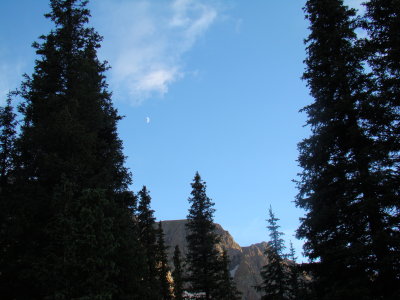 Moon with the Whole Mesa