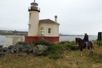 Lighthouse near Bullard's Beach