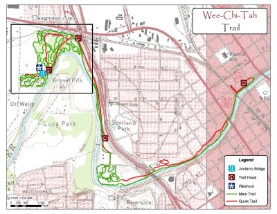 Maps of the Wee-Chi-Tah Trail