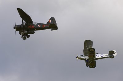 238 Westland Lysander Hawker Hind