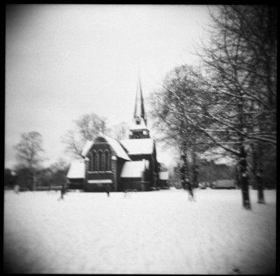 Turnham Green in winter