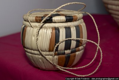 One of  Kabai Kawana's baskets