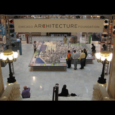 Permanent exhibit at Chicago Architecture Foundation