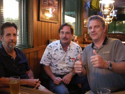 At Bruce's table