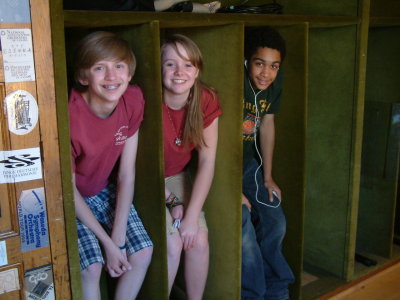 Backstage at Symphony Hall 2009