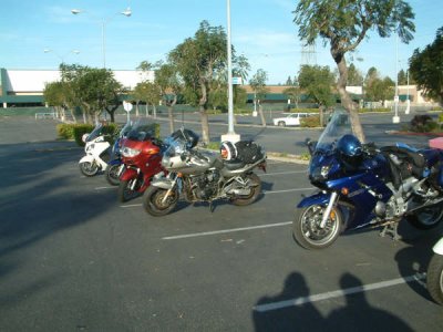 The bikes longing for a ride.