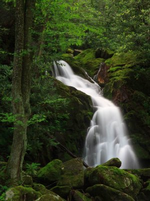 Mouse Creek Falls, Big Creek, Great Smoky Mountains National Park