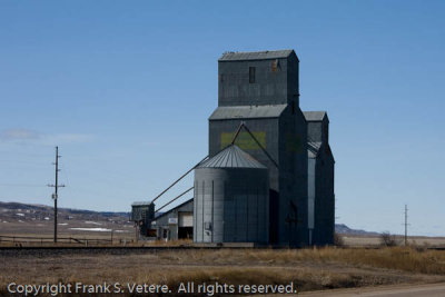 Grain Silo, Hinsdale, Montana