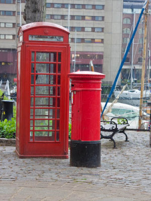 Phone Booth and Postal Box