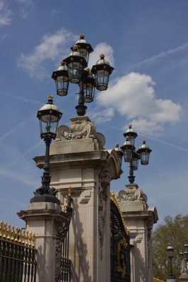 Main Gate at Buckingham Palace