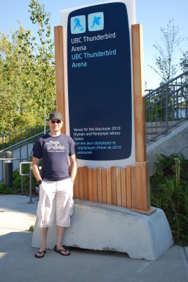 Brian visiting his niece Cayla's residence