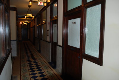 Guest floors, restored to their original spendour
