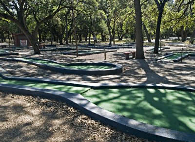 Mini golf course built by CCC