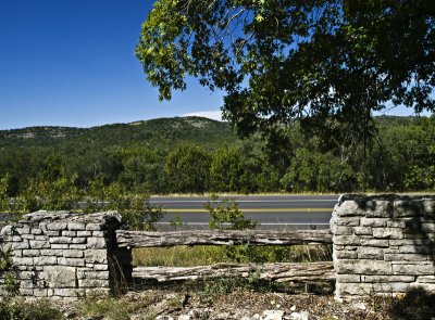 Fence at entrance