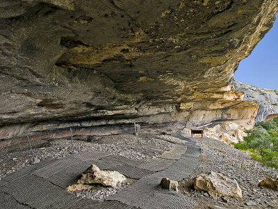 Pictograph viewing area