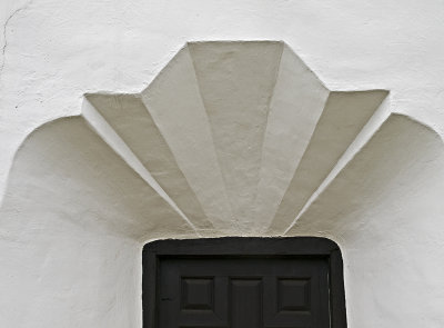 Detail over door to museum