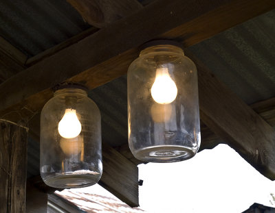 Big Smith's front porch lights