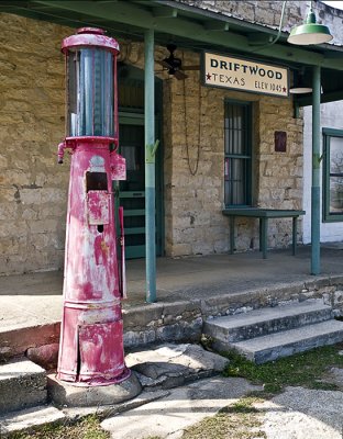 Gas pump at Driftwood Country Store
